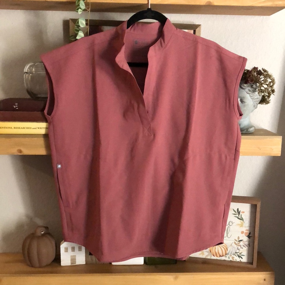 FIGS Rafaella  Oversized Scrub Top